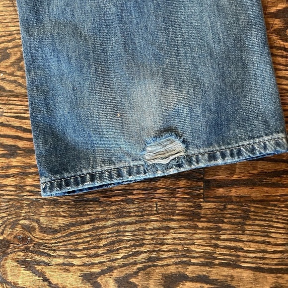 Kan Can Ultra High Rise Button Fly 90's Wide Leg Jeans Size 11/29 - Picture 7 of 11